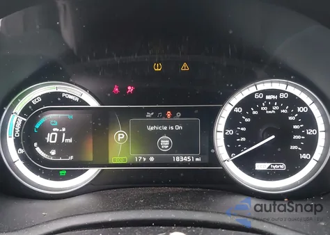 2017 Kia Niro Ex from USA, damaged, VIN KNDCC3LC2H5053969